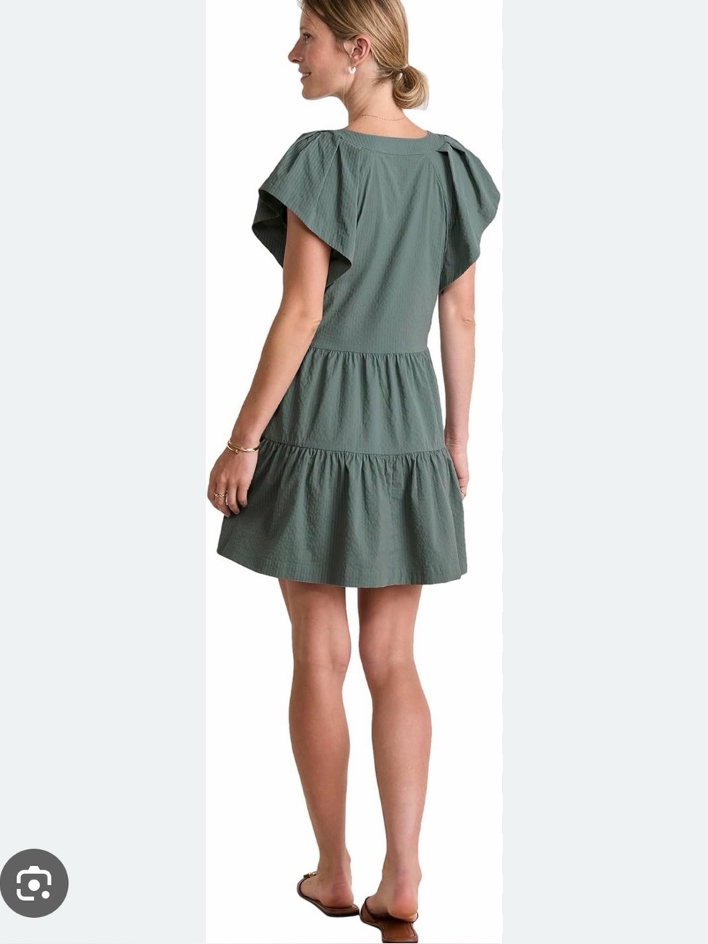 🇺🇸 SALE Vineyard Vines Green Sophia Dress - Picture 2 of 7